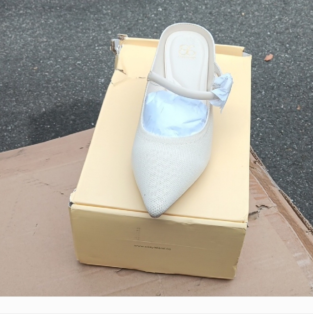 Chic Cream Mules for Women